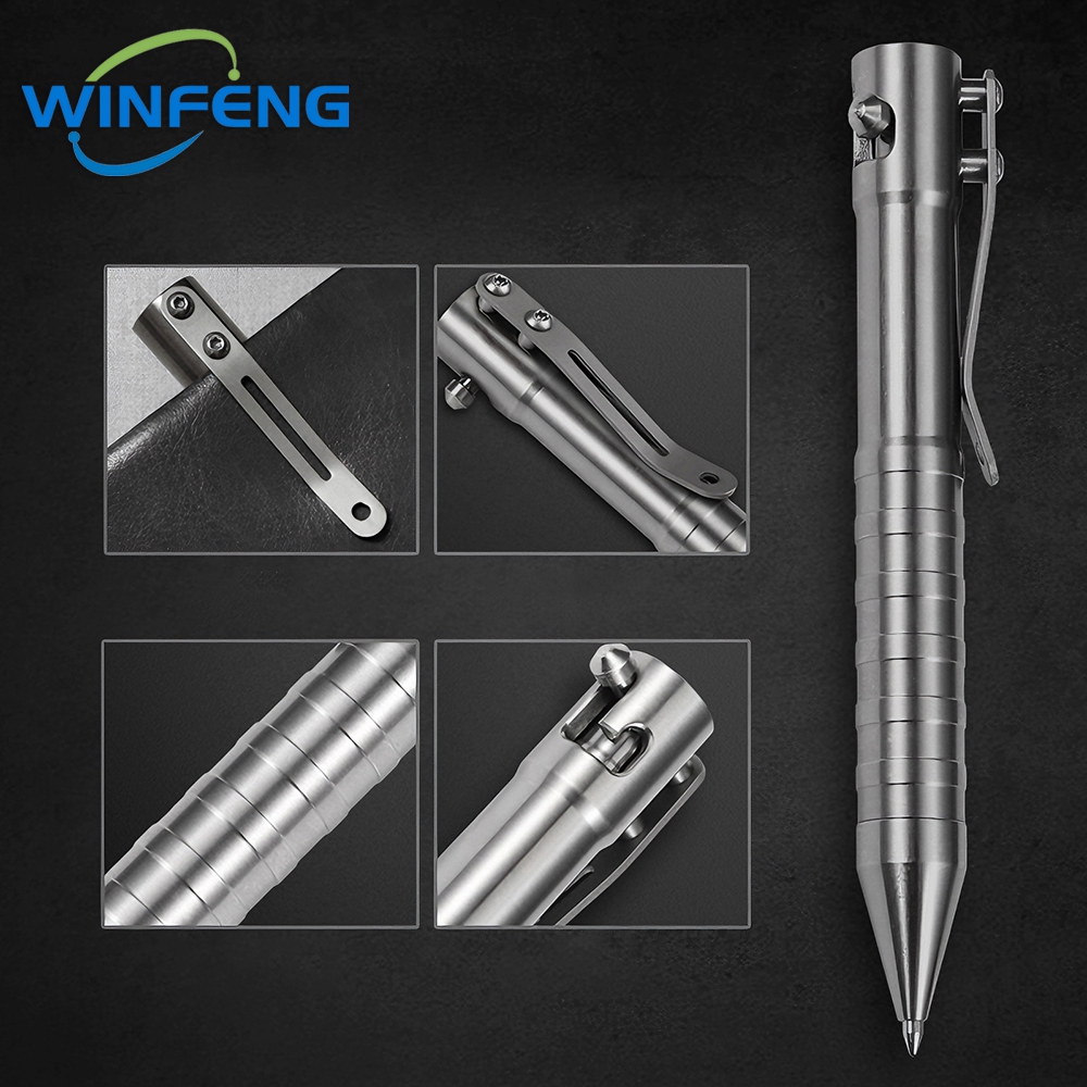 Elite Bolt Action Tactical Pen Premium Self Defense Pen with Glass Breaker Pen Utility