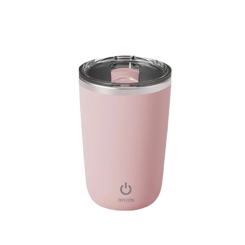 Rechargeable Automatic Coffee Stirring Mug, Lazy Rotating Magnetic Stirring Cup, Stainless Steel Milk Mixing Mug, Electr