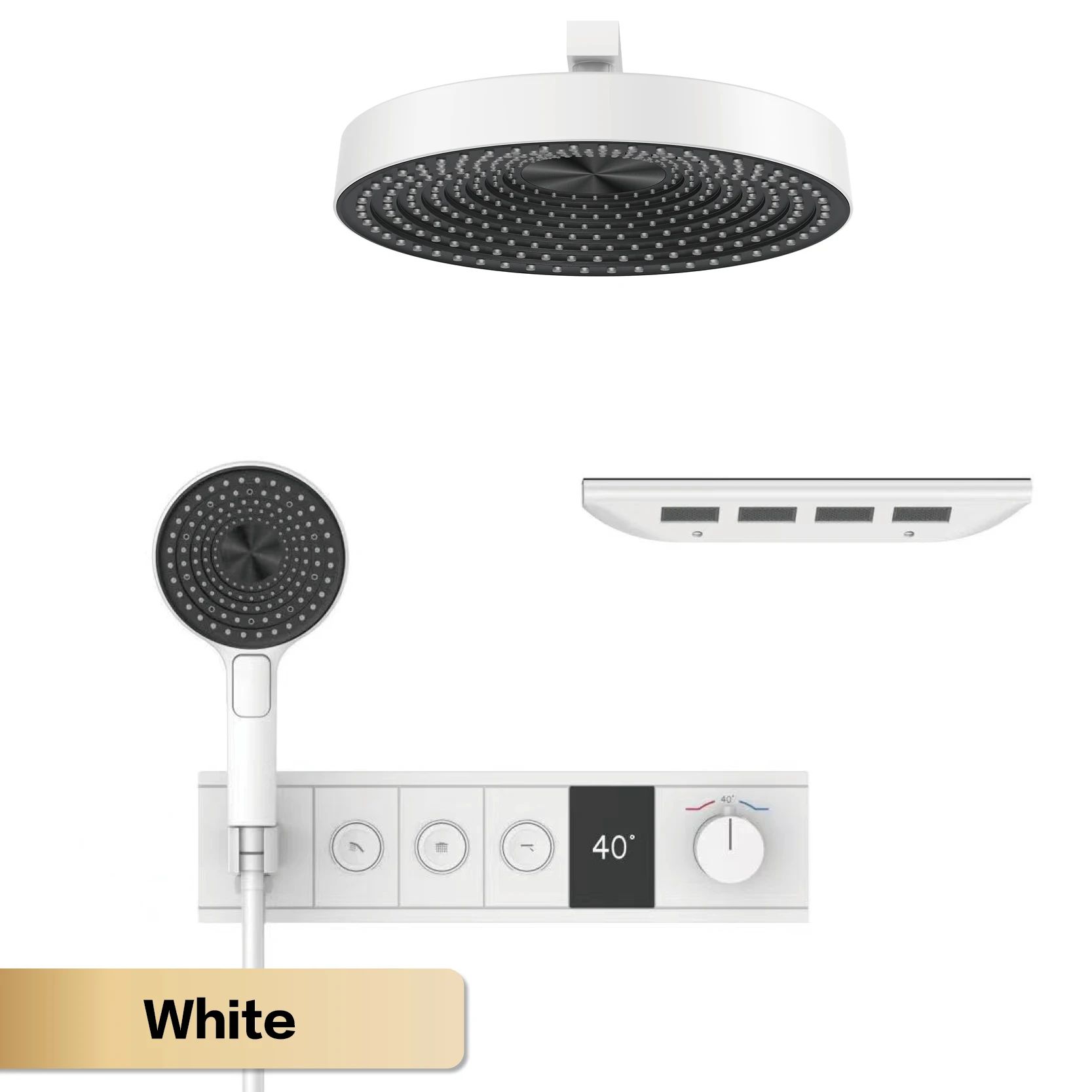 Luxury LED Multi Function Shower System