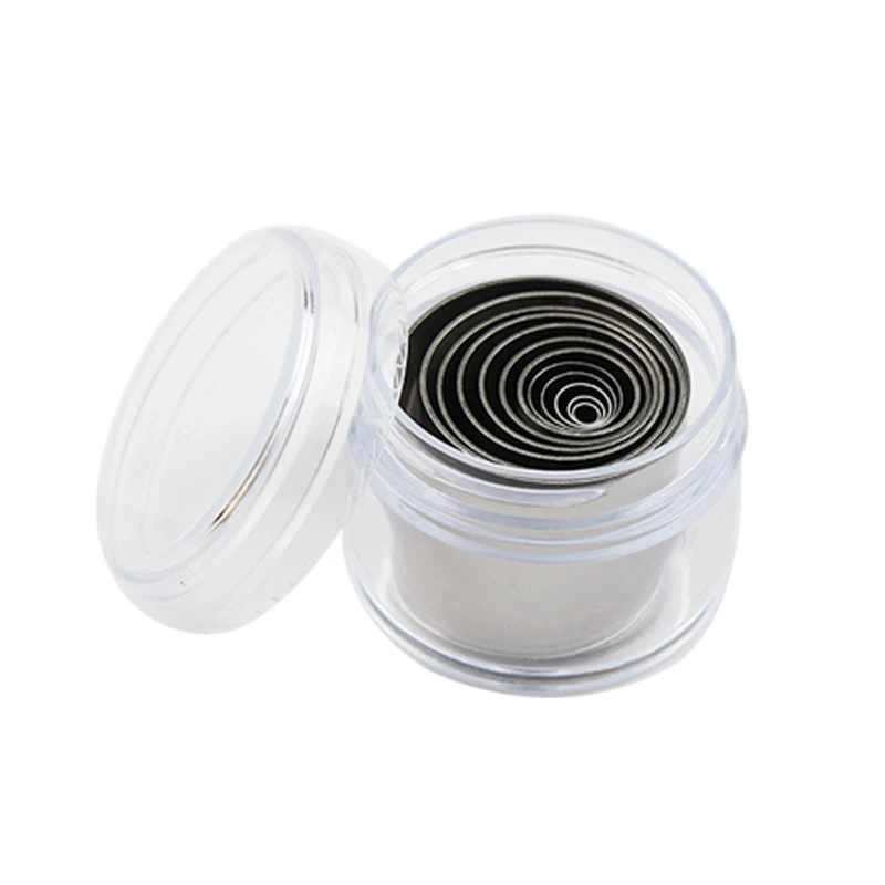 Stainless Steel Round Clay Cutter Set Premium Polymer and Ceramic Molds