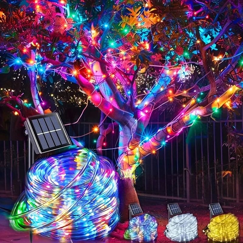 Solar Heavy-Duty Outdoor Rope Lights