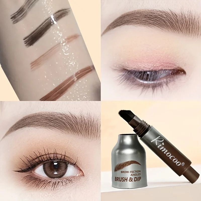 Waterproof Long-Lasting Eyebrow Tint Cream with Brush