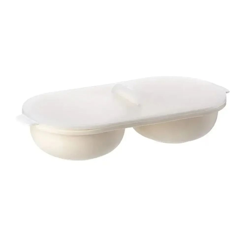 Microwave Double-Cup Egg Poacher & Lotus Maker