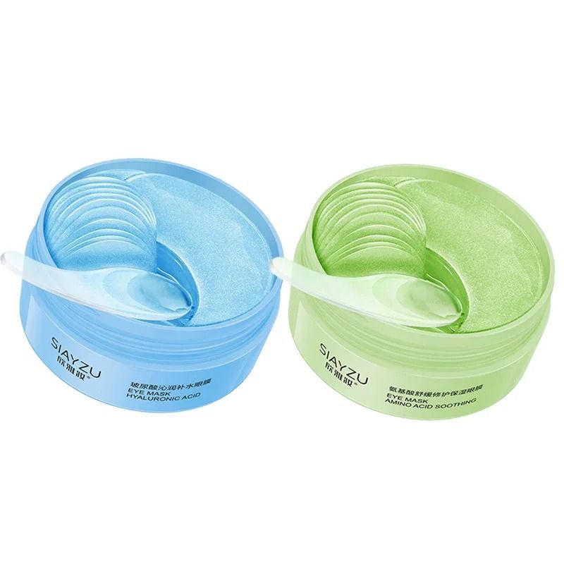 Hyaluronic Acid Crystal Collagen Eye Mask Patches 60pcs