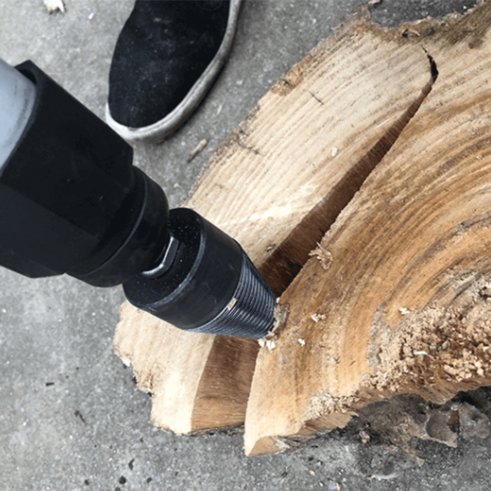 Wood Splitter Drill Bit – Efficient Firewood & Log Splitting Tool