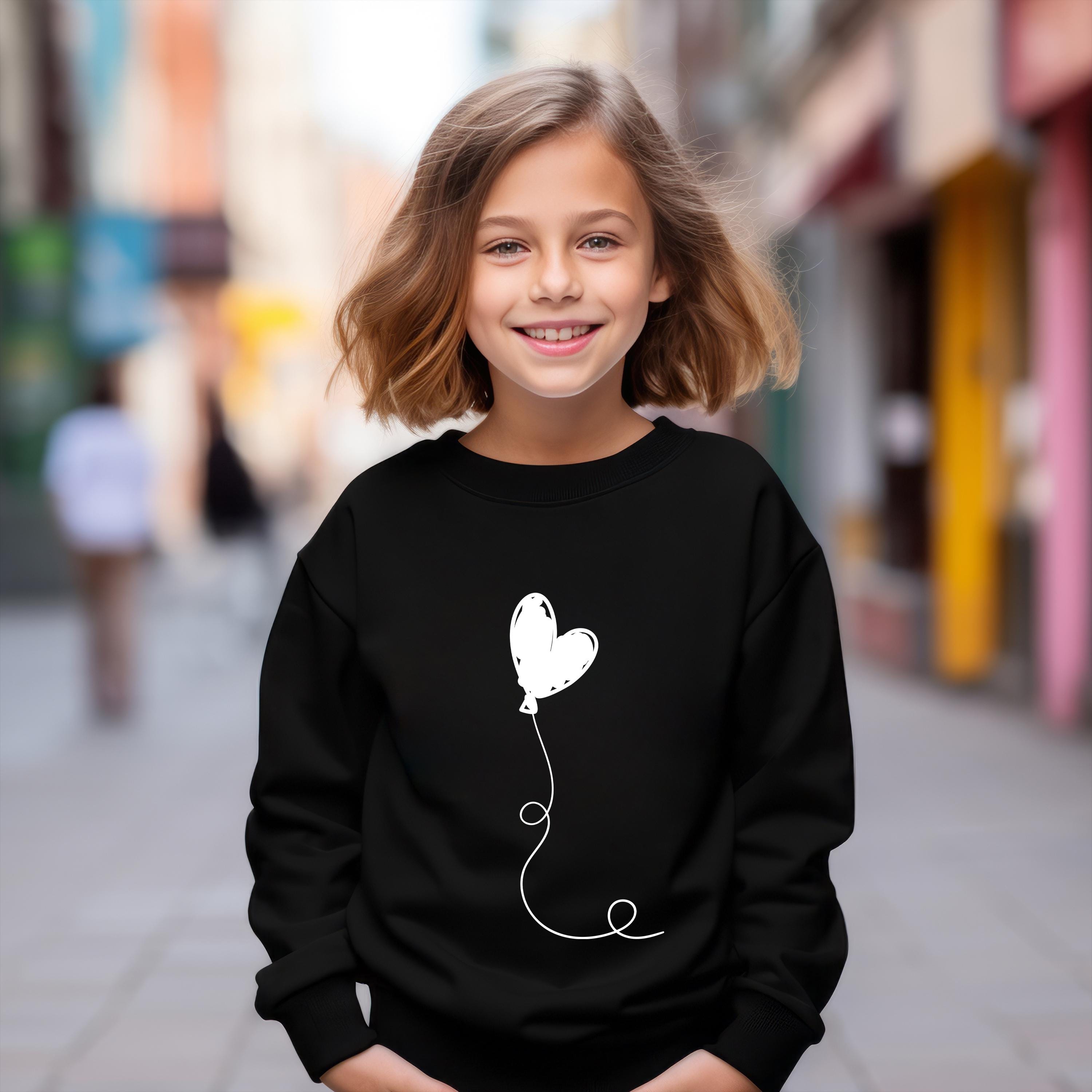 Funny Valentines Toddler Sweatshirt | I Heart You Trendy Kids Crewneck Pullover