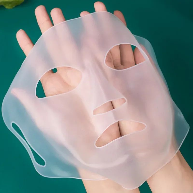 Reusable 3D Silicone Face Mask – Ear-Hook Lifting Mask for Firming & Skincare Absorption