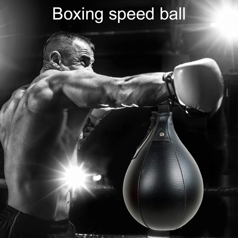 Thai Punching Bag Pear Shaped Speed Ball Boxing Training Bag