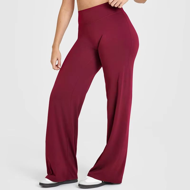 ButterSoft Women's Straight-Leg Yoga Pants – Mid-Waist Active & Lounge Trousers