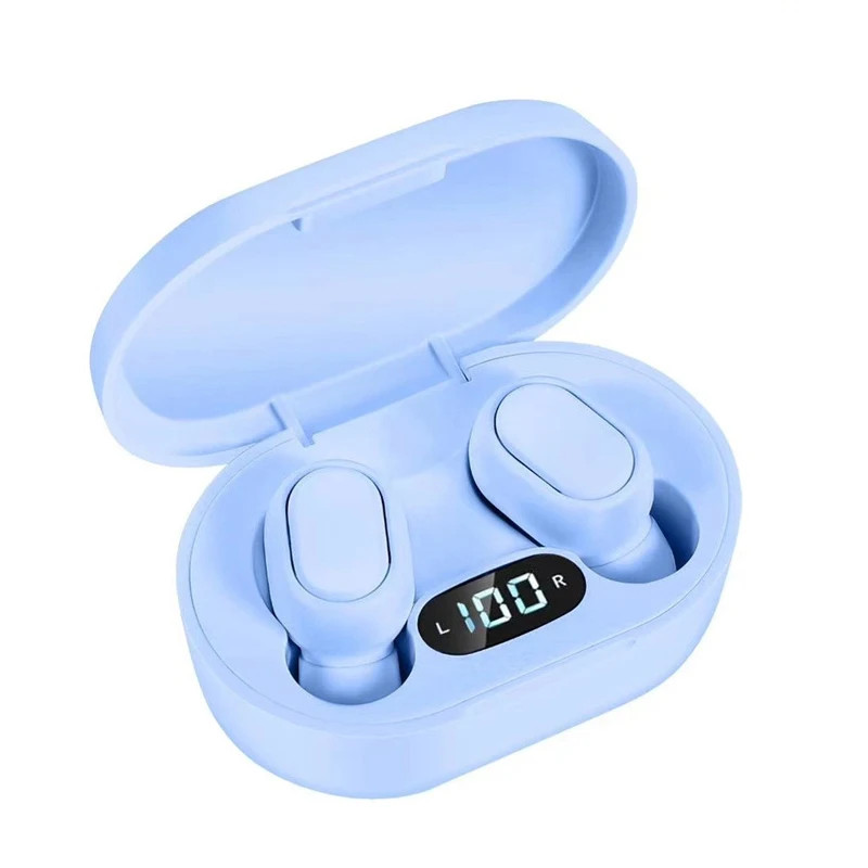 LED Display Wireless Earbuds with Mic Bluetooth TWS Headphones