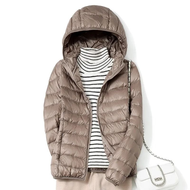 Womens Sweet Style Ultralight Packable Puffer