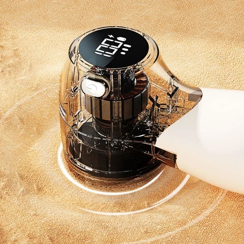 Electric Lint Remover with LED Display and USB Charging