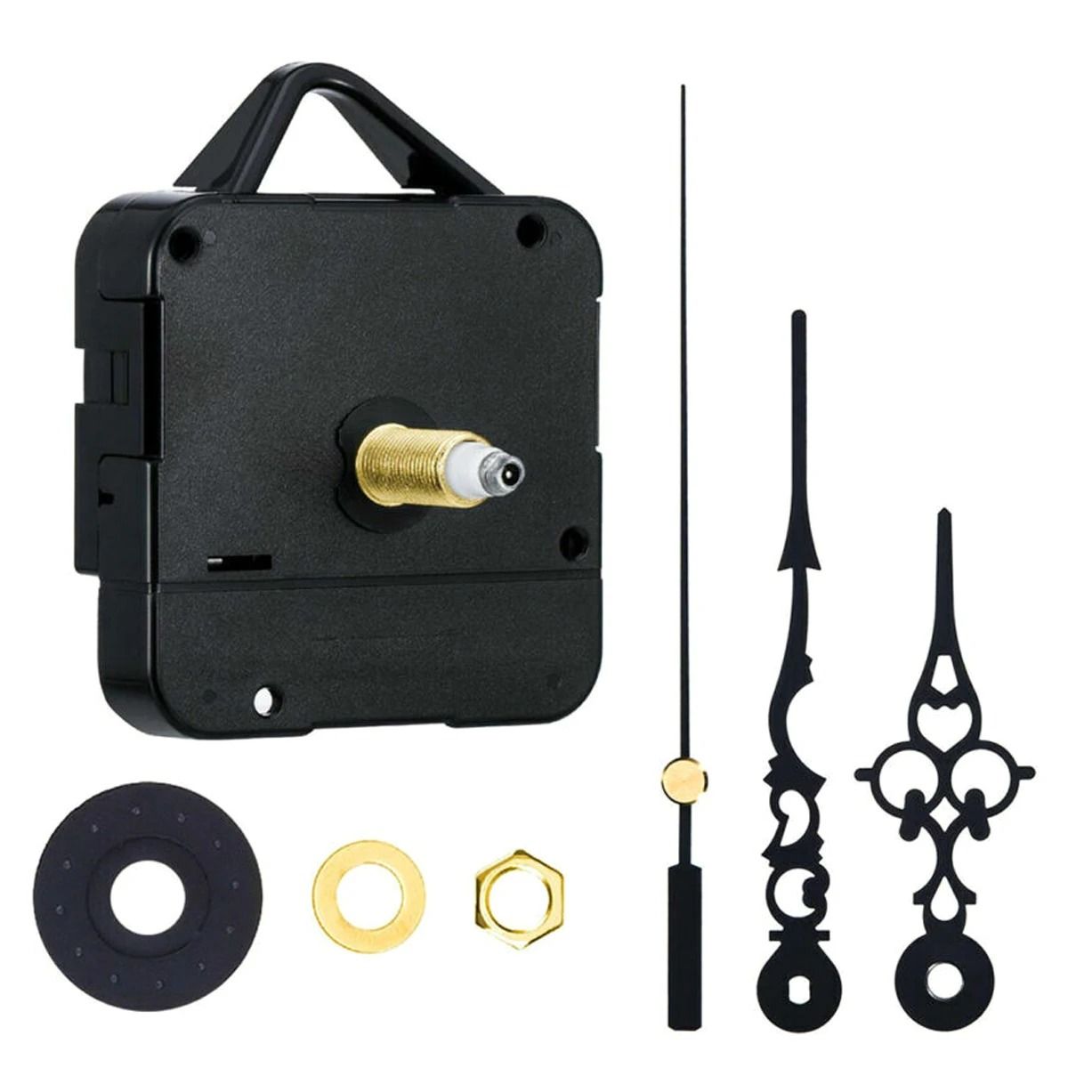Quartz Wall Clock Movement Replacement Kit DIY Clock Mechanism With Hands