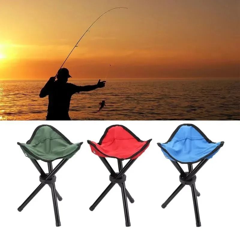 Outdoor Folding Triangular Stool Camping Seat