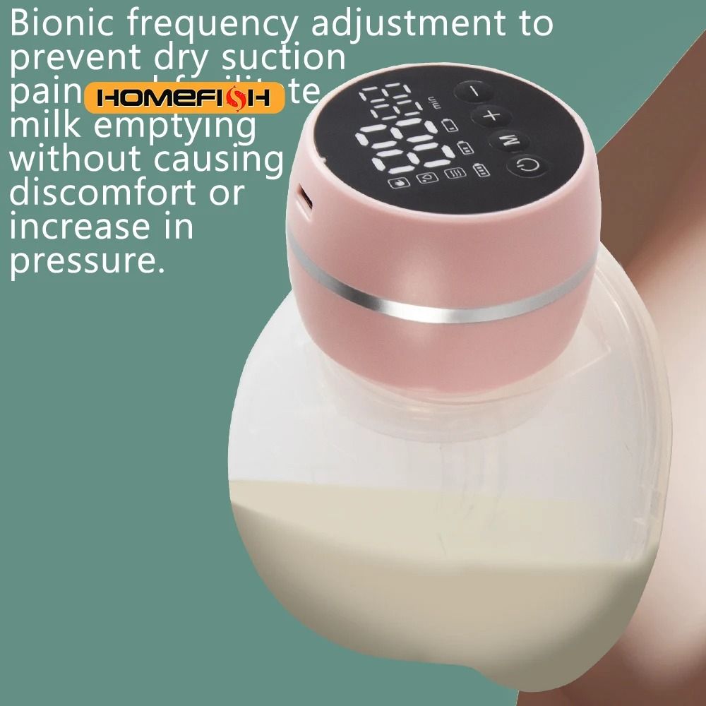 MamaFlow Wearable Breast Pump Hands Free Double Electric Breast Pump
