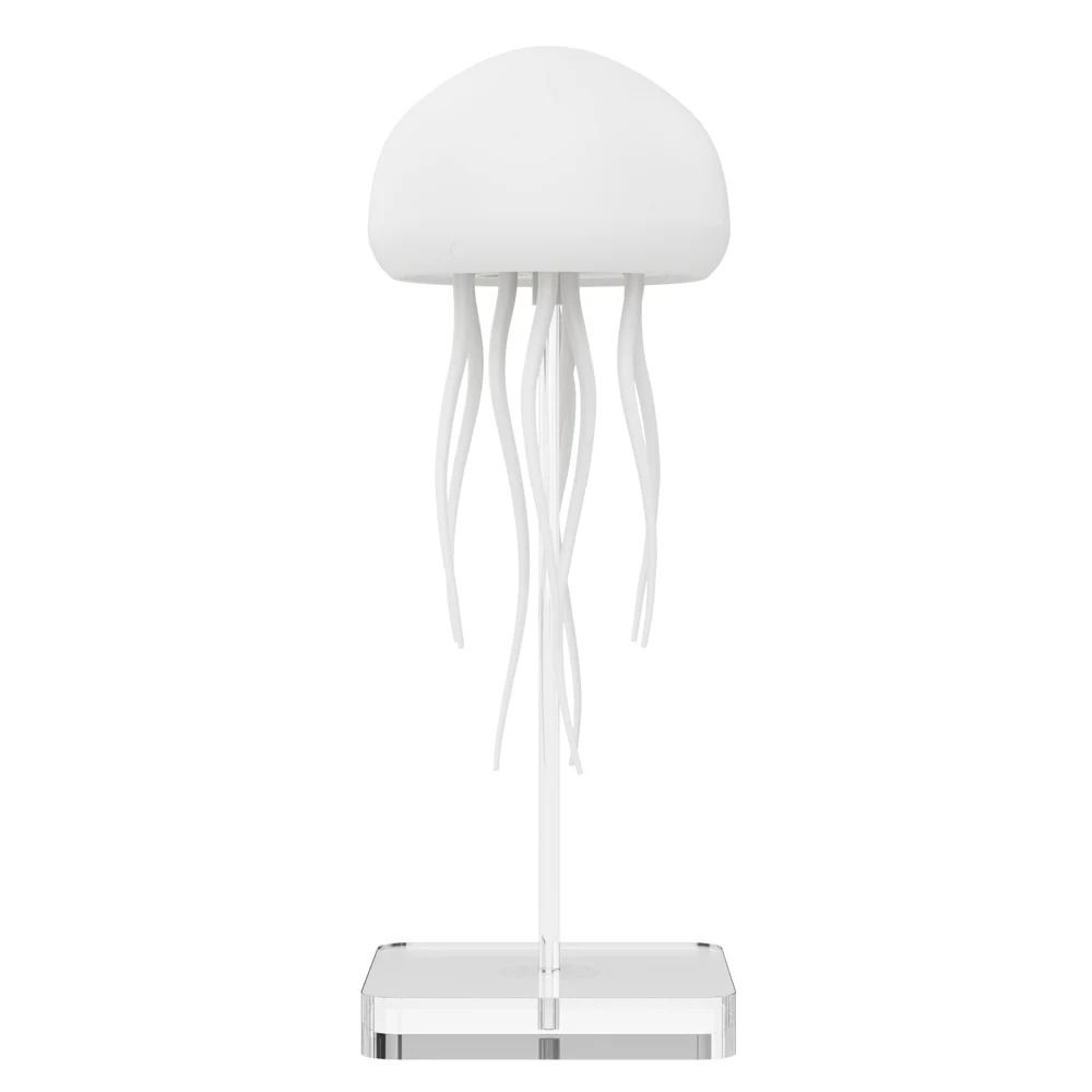 Cartoon Jellyfish 3D LED Night Light Voice Controlled RGB Table Lamp
