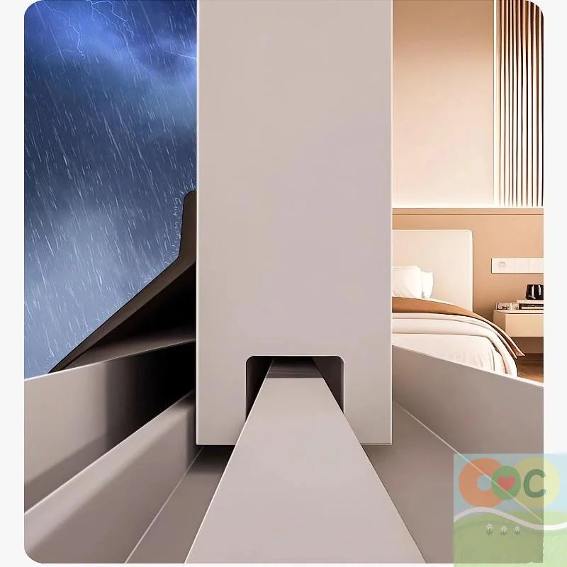 50cm Window Water Blocking Bar Weatherstrip Rain and Windproof Seal