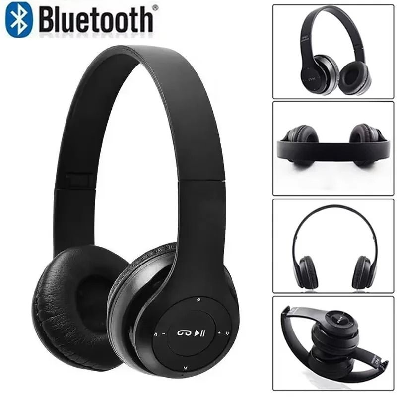 Professional High Fidelity Wireless Bluetooth Headphones and 3D Stereo Noise Canceling Gaming Headset