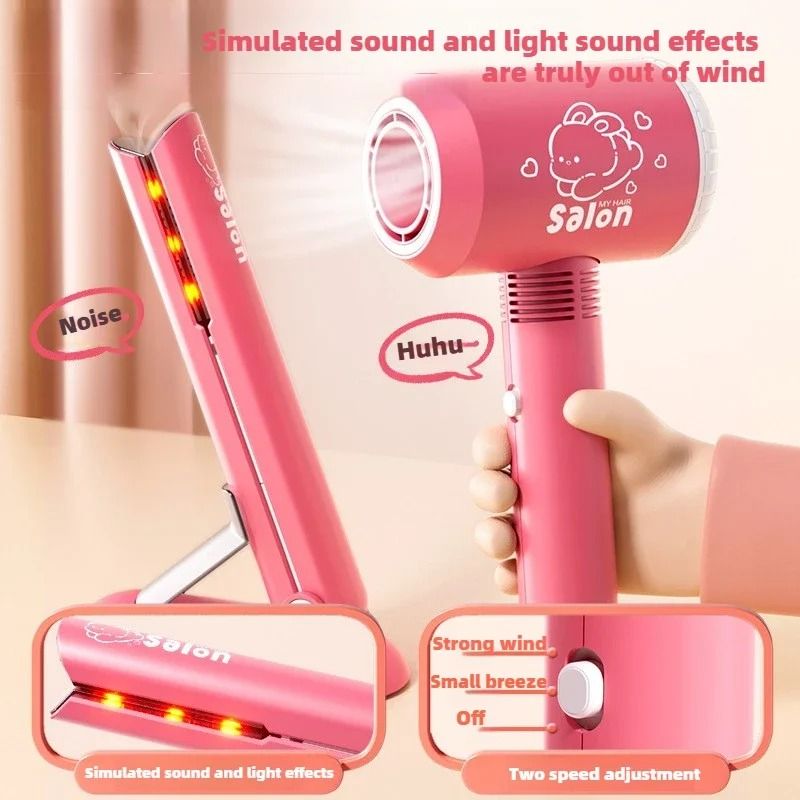 Girls Beauty Salon and Makeup Simulation Set – Ultimate Fashion Styling Playset
