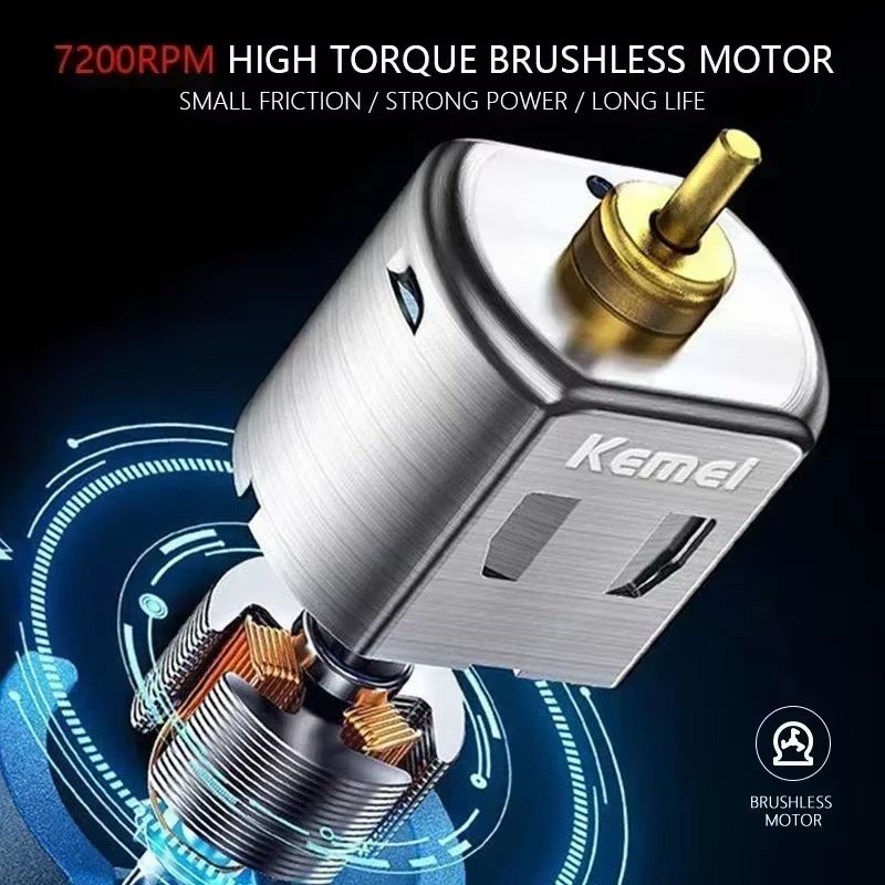 Kemei KM-2299 Professional Hair Clipper – Men's Hair Trimmer & Haircut Machine with Precision Cutting Blades