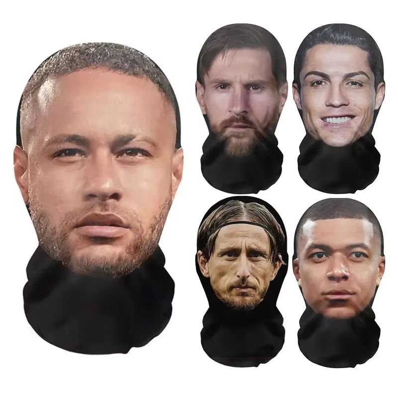 3D Printed Celebrity Face Mask for Halloween Cosplay Parties