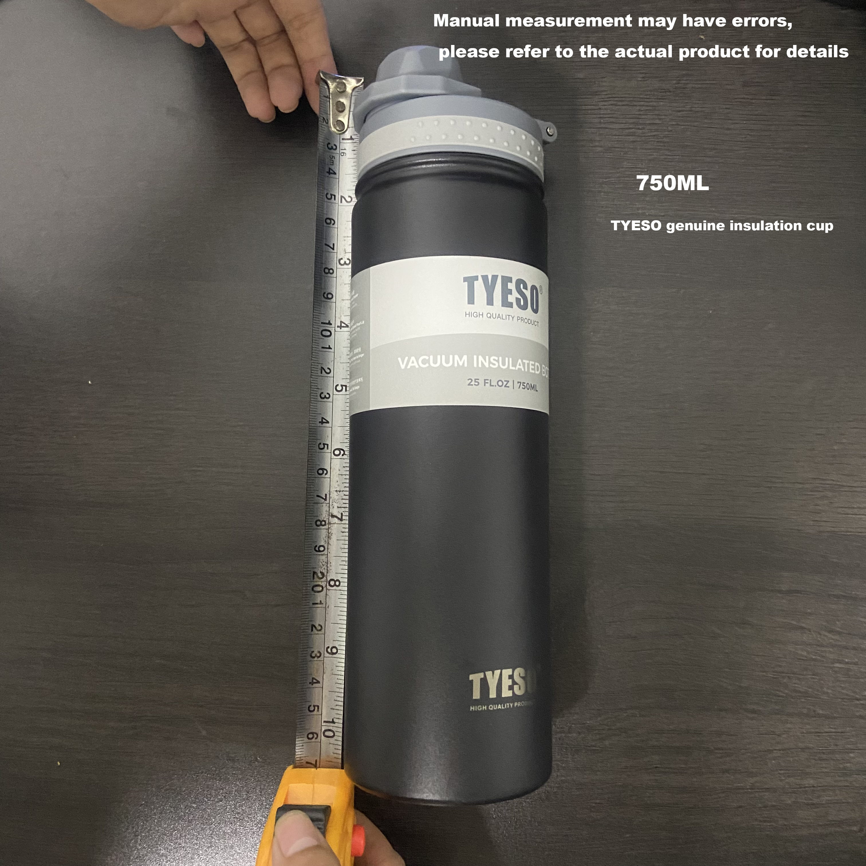 750ML Insulated Thermos Bottle, Stainless Steel Vacuum Flask, Travel Mug for Coffee & Kids Drinks, Leak-Proof Termica