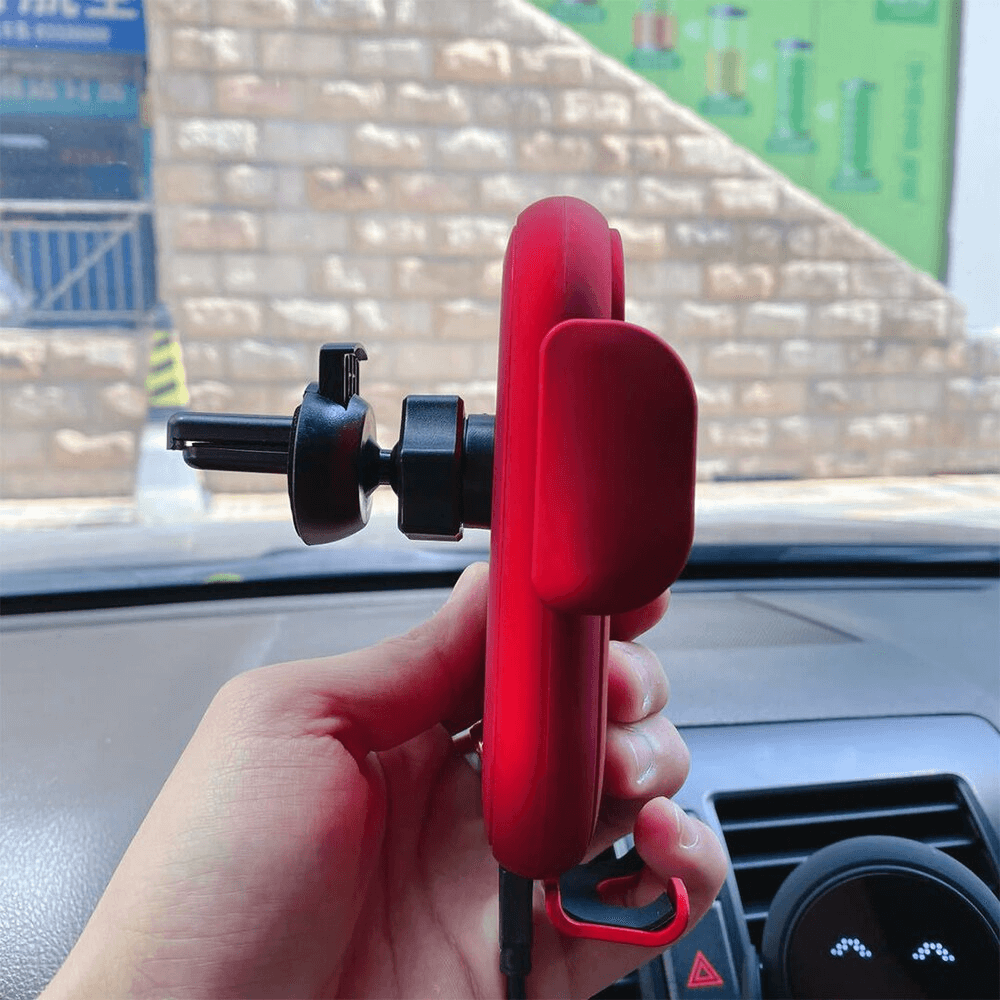 360° Rotating Car Wireless Charger Phone Holder