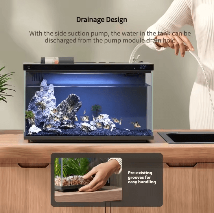 Xiaomi Mijia Smart Fish Tank with App Control and Automatic Feeding