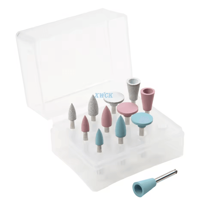 ProFinish Dental Silicone Polishing Heads 12 Piece Set