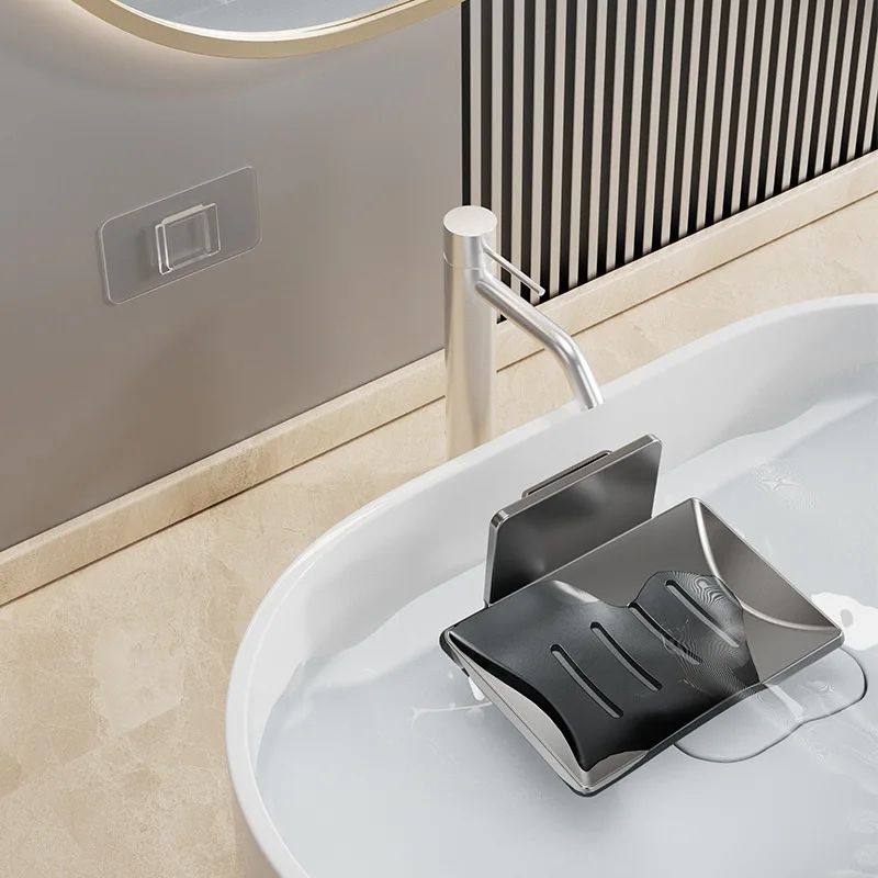 Wall Mounted Aluminum Bathroom Soap Dish