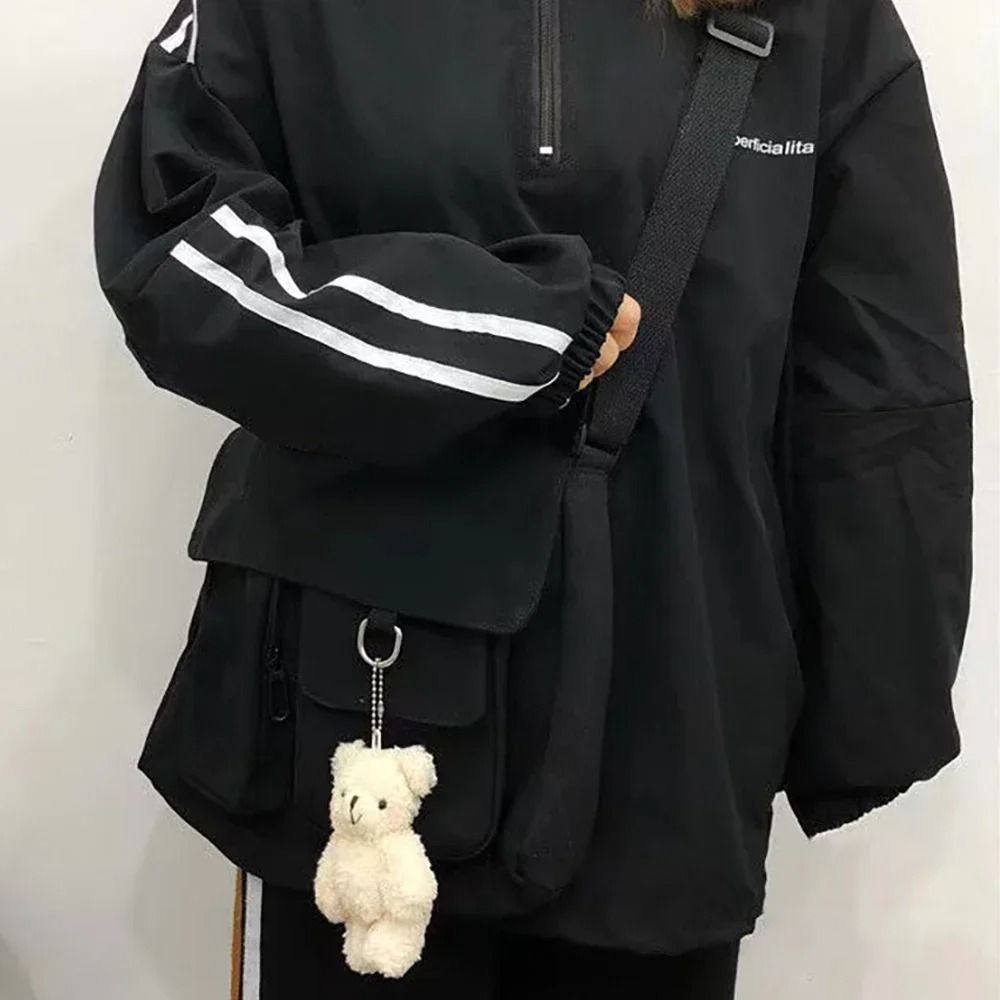 Harajuku Fashion Canvas Crossbody Bag