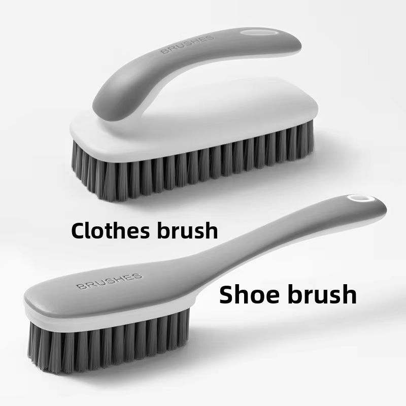 Multifunctional Shoe and Laundry Cleaning Brush Set with Soft Bristles