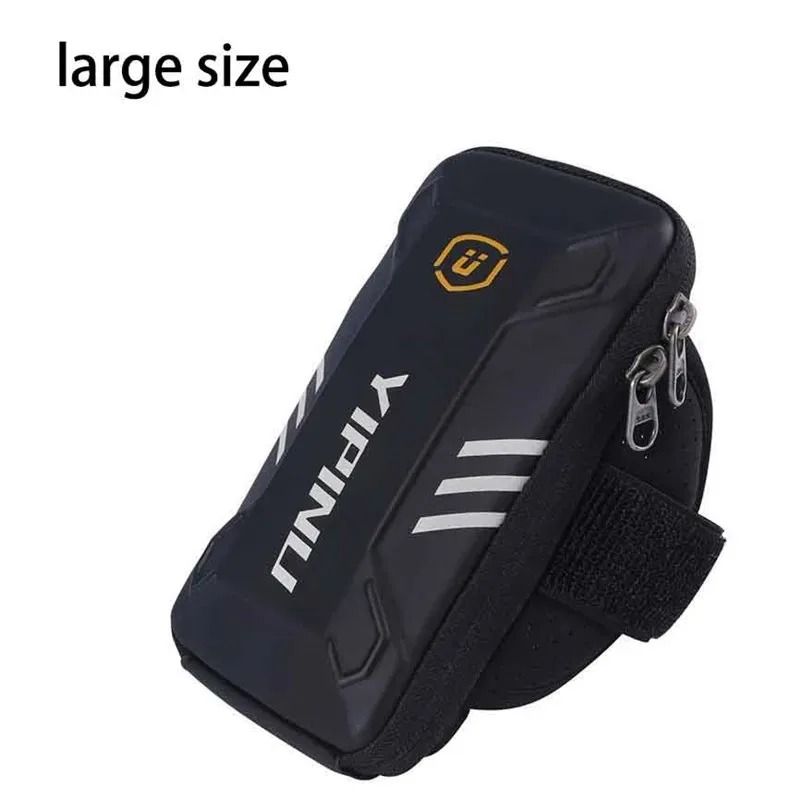 Waterproof Running Phone Holder Arm Bag Shockproof Luminous Mobile Armband