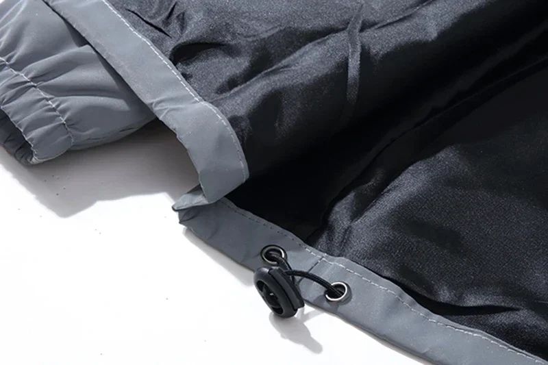 Unisex Reflective Luminous Jacket Night Glow Streetwear Coat