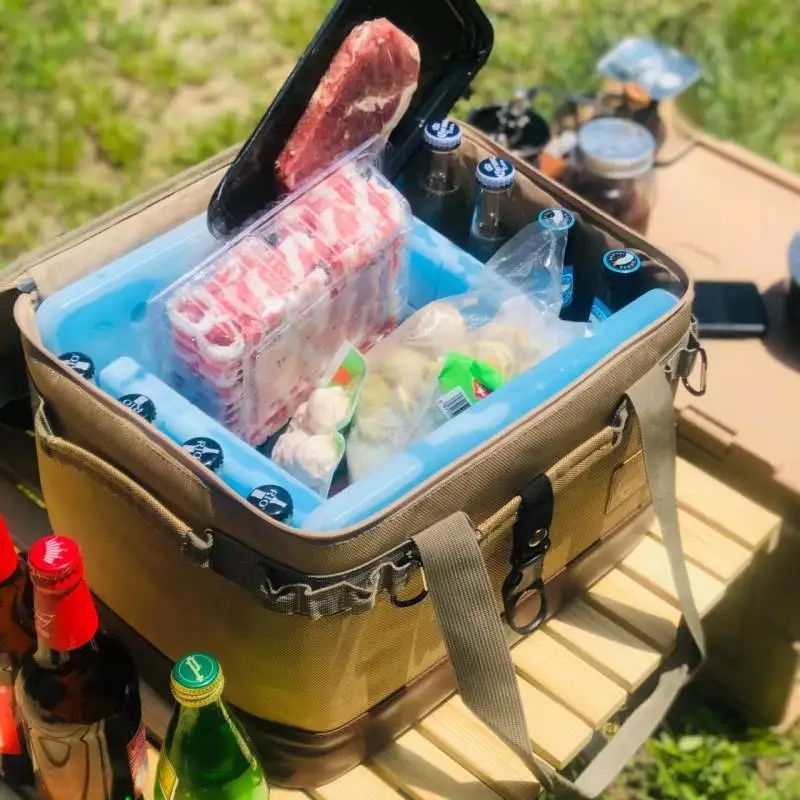 Camping Organizer Bag with Large Capacity, Multi-Function Storage for Cookware, Hiking Utensils, and Outdoor Essentials