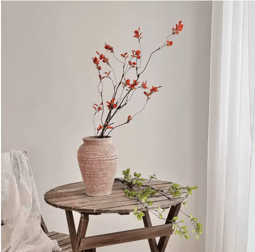 22-Inch Artificial Autumn Branches Chinese Style Faux Fall Plant for Vase & Home Decor