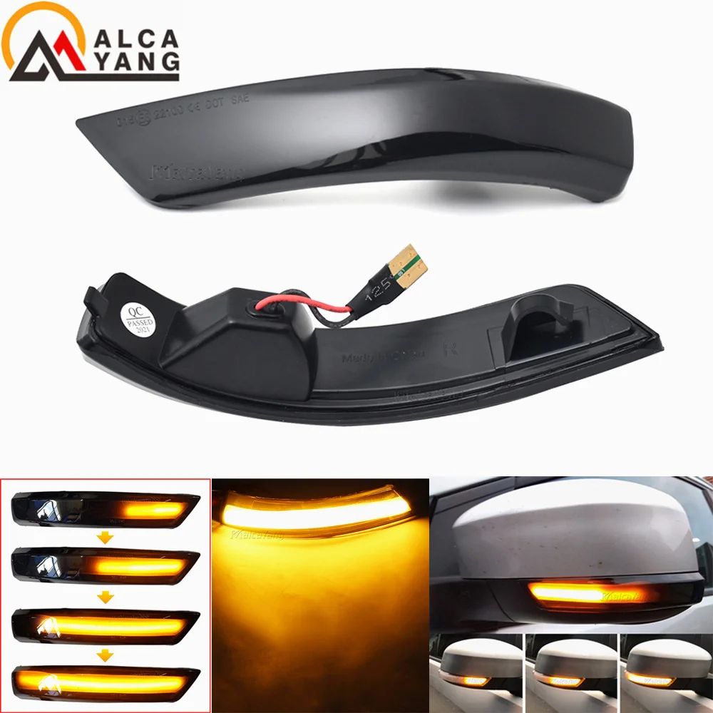 Ford Focus & Mondeo Dynamic Turn Signal Light – LED Sequential Side Mirror Indicator for Mk2, Mk3 & Mk4