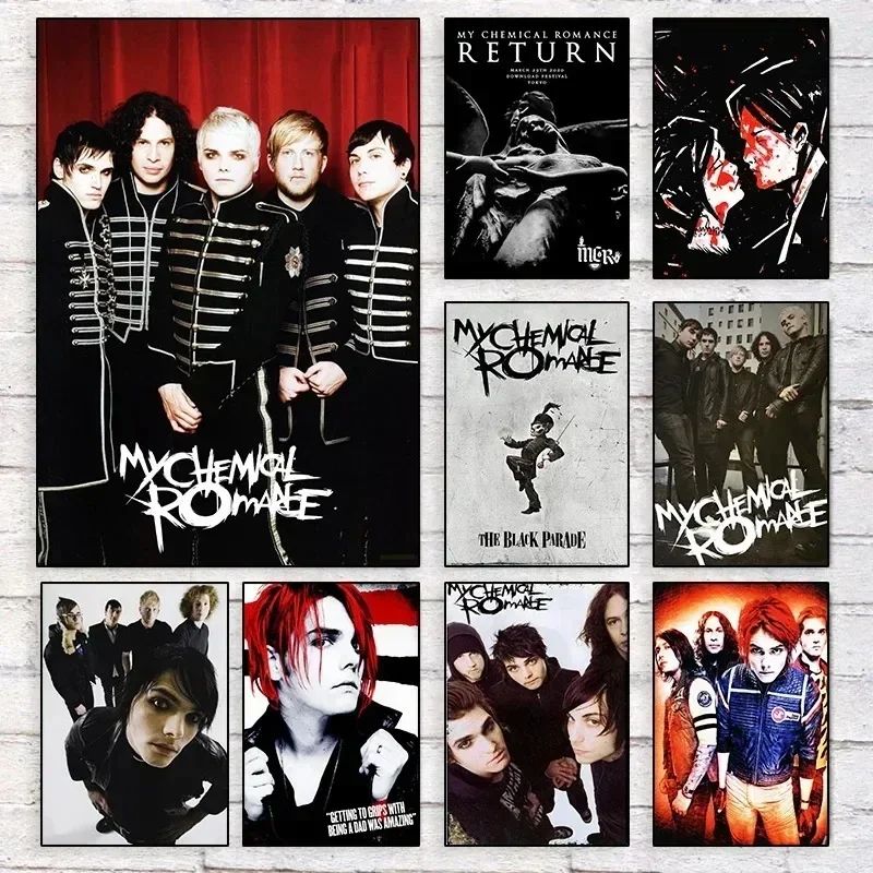 My Chemical Romance Canvas Poster Wall Art