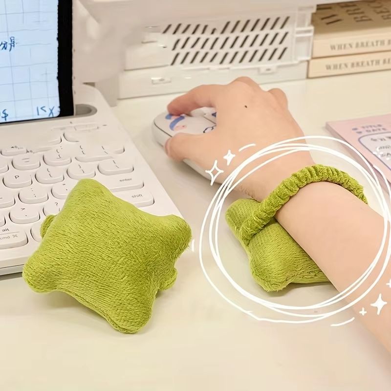 Multi-Purpose Wrist Pad Mouse Wrist Guard Hair Band Wrist Support Soft Hand Pillow for Office Worker Gamer