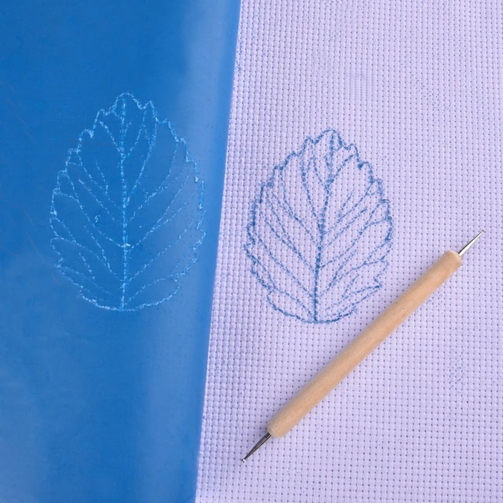 Embroidery Transfer Paper Set With Stylus Water Soluble Tracing Sheets