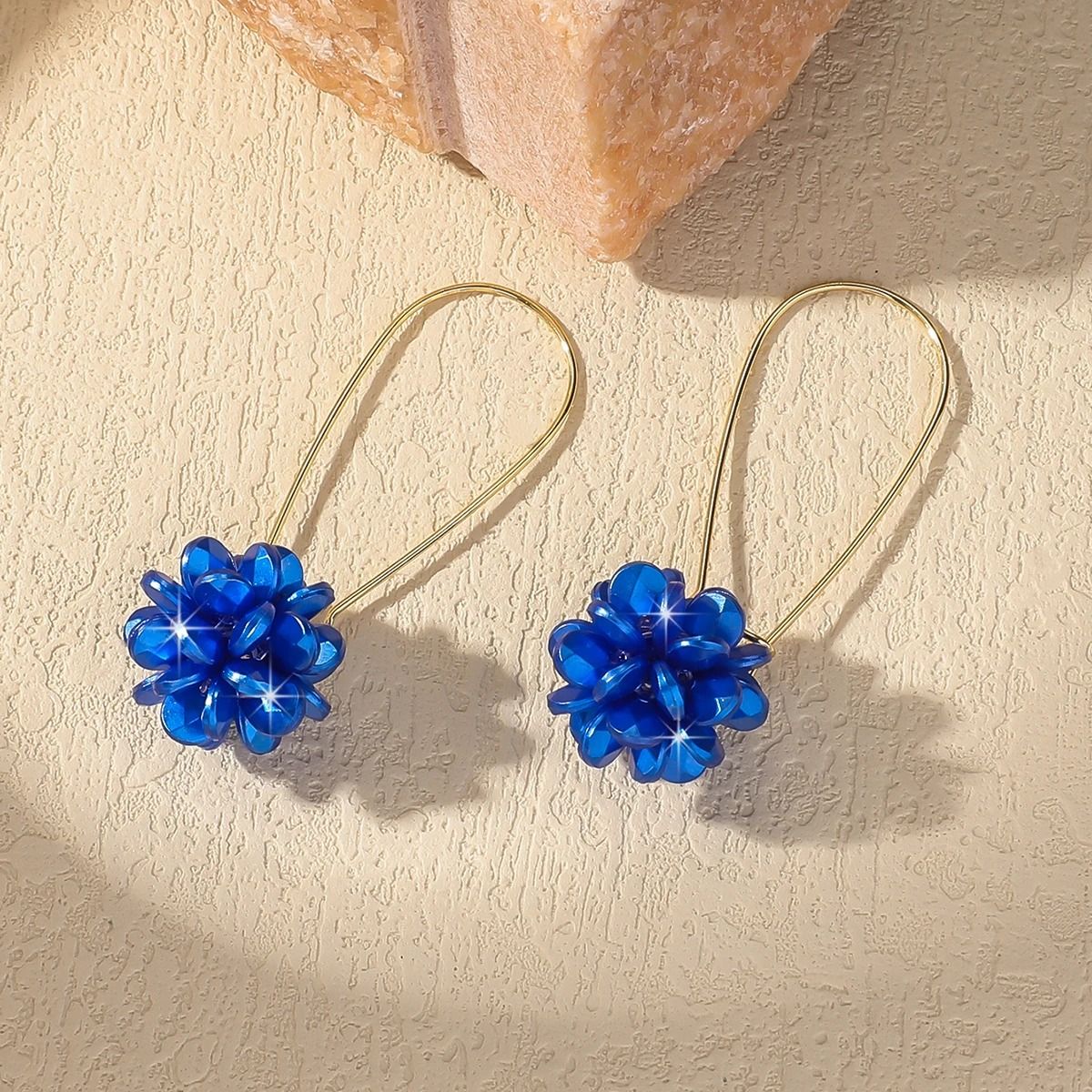 DIY Pearl Petal Ball Earrings