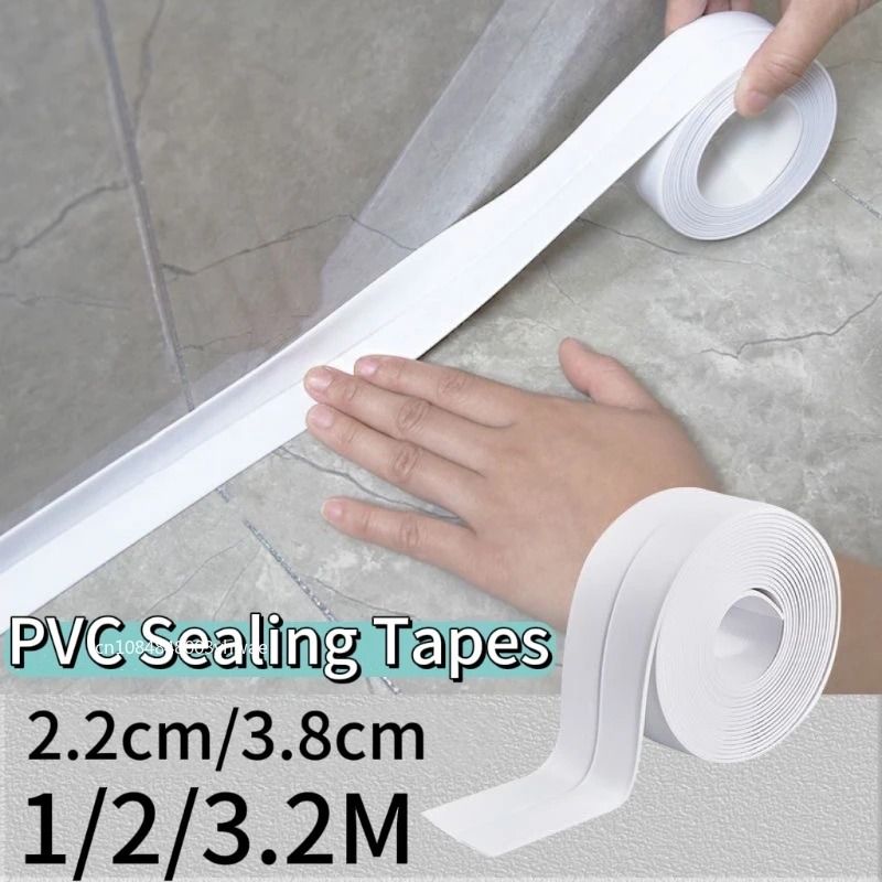 Self Adhesive PVC Sealing Tape Waterproof Caulk Strip