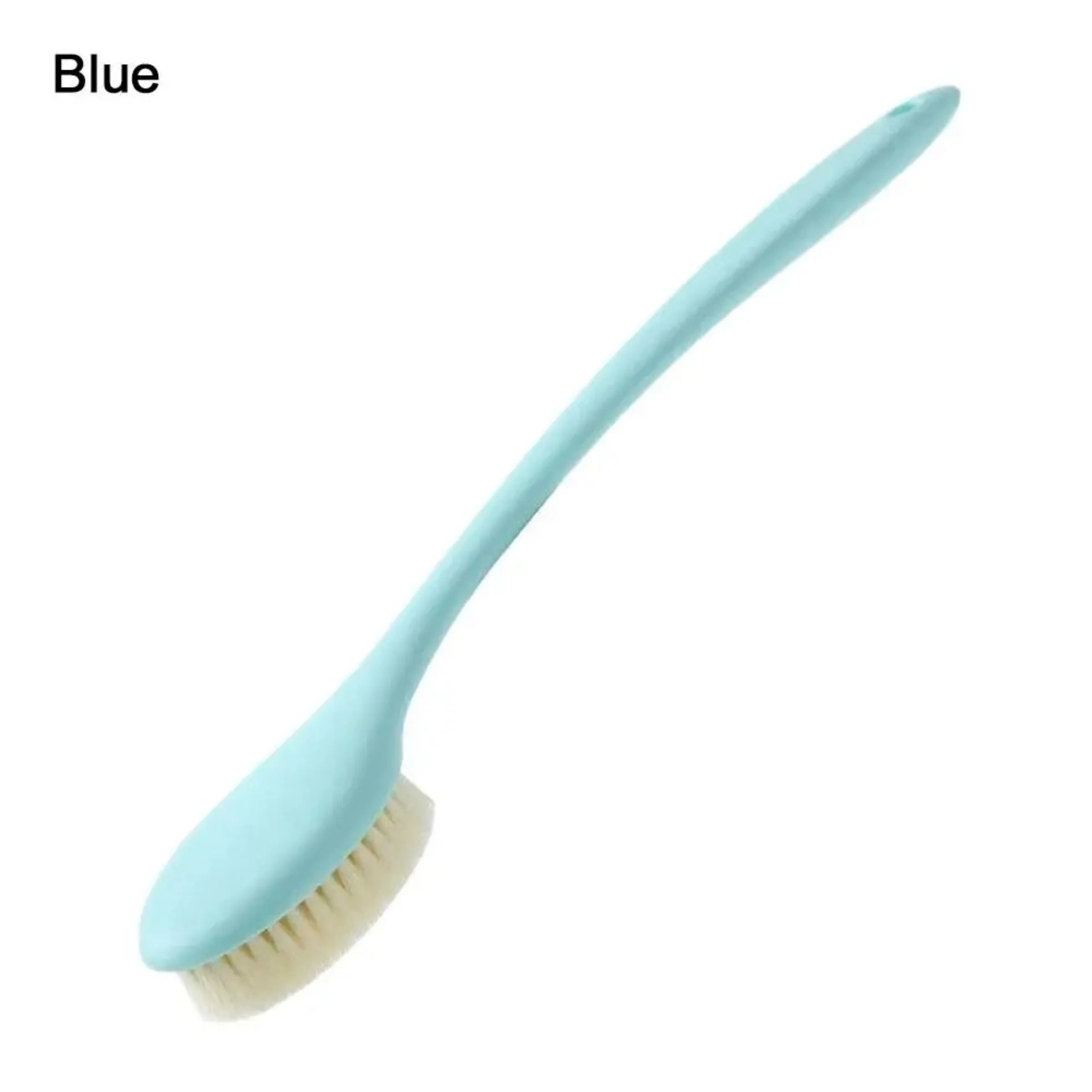 Long Handle Back Bath Brush Soft Bristle Shower Scrubber