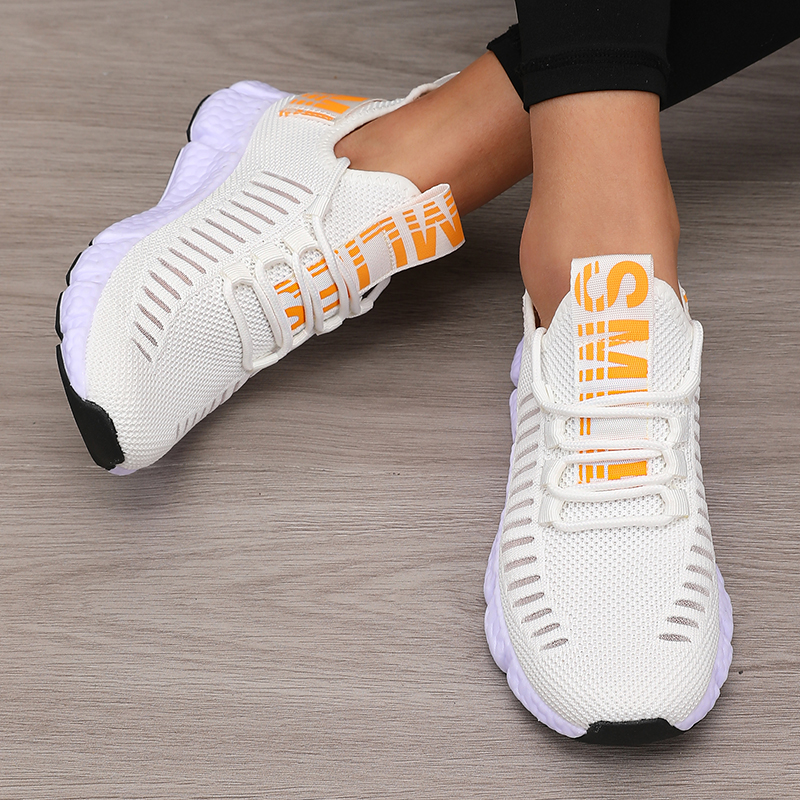 Breathable Women's Sports Platform Shoes for Outdoor Hiking, Comfortable Walking, Casual Trendy Design