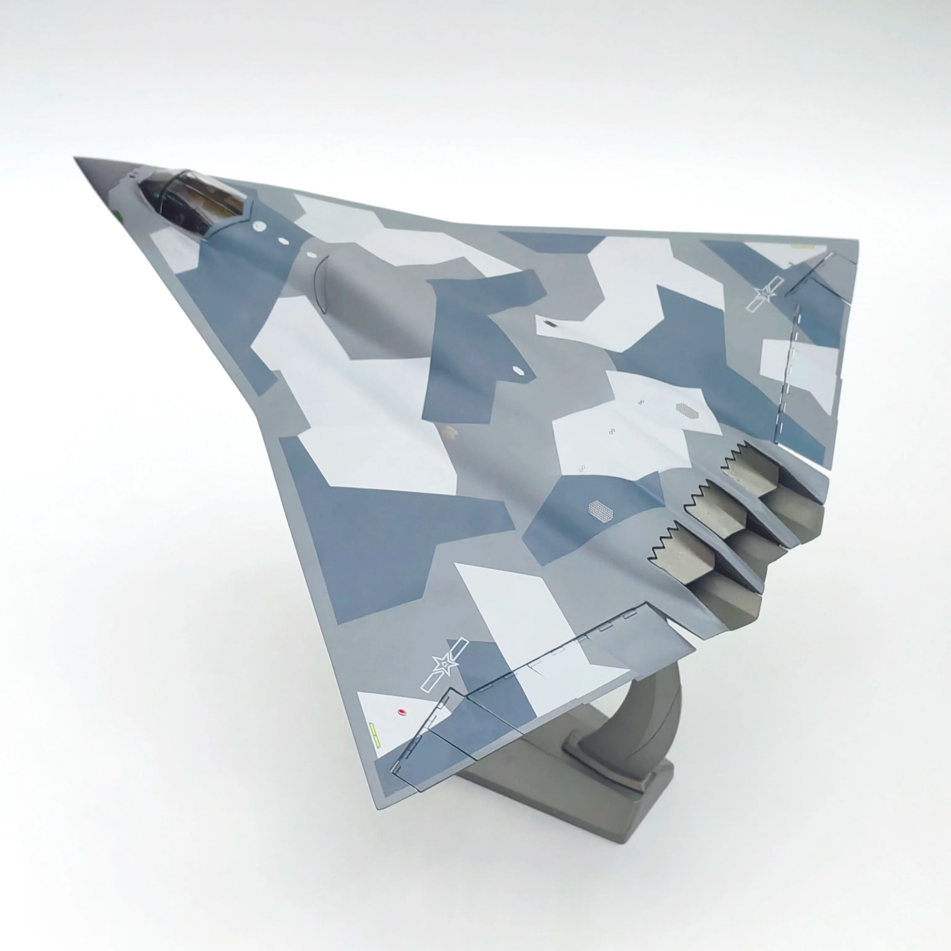 J-36 Stealth Interceptor | 1/72 Scale Precision Die-Cast Model | Executive Gallery & Aviation Sanctuary Decor