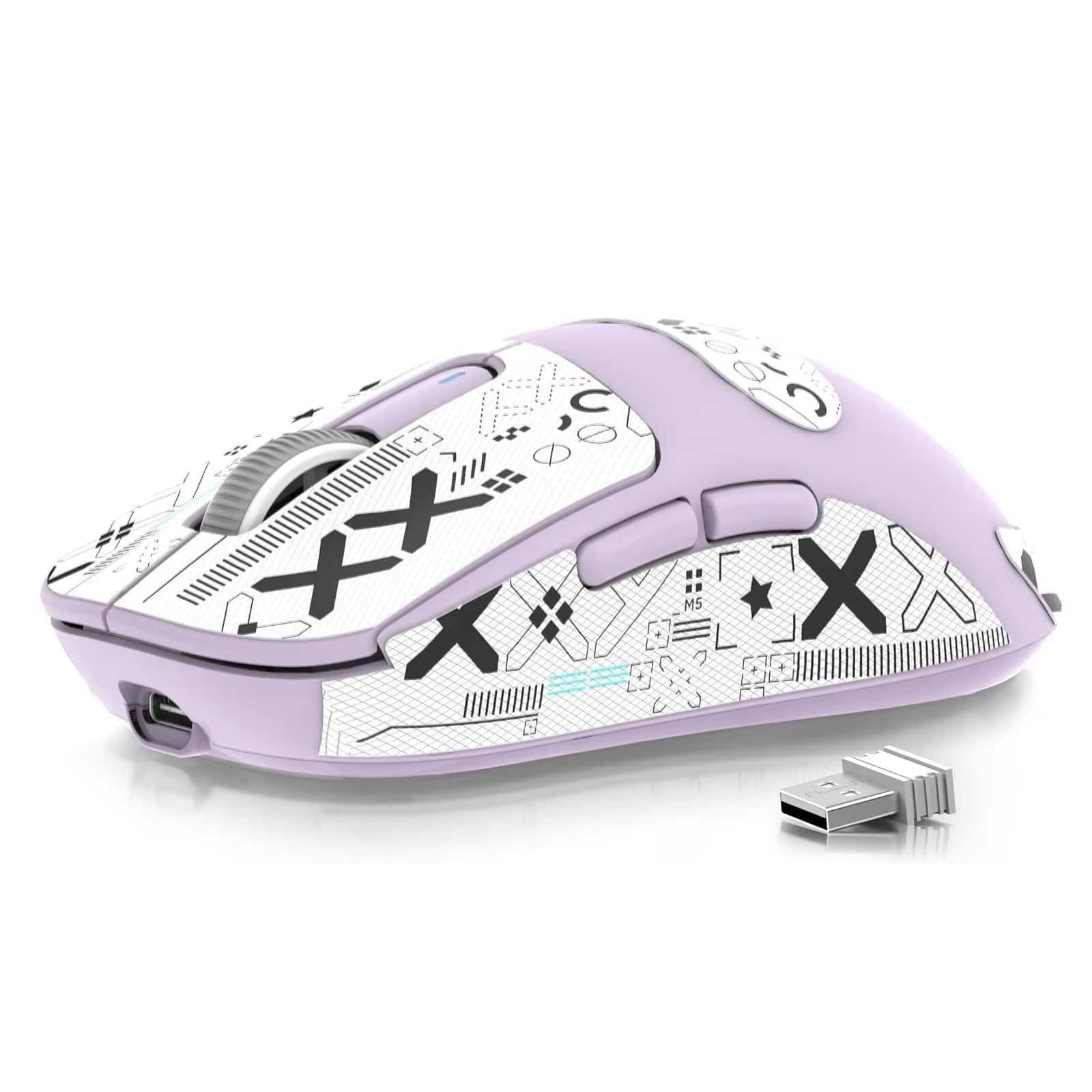 ATTACK SHARK X3 Tri-Mode Wireless Gaming Mouse, 26K DPI PAW3395, 1.73oz Lightweight, 200h Battery