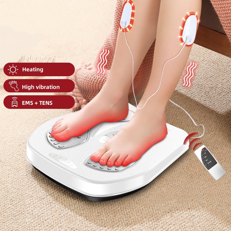Vibration Foot & Leg Trainer with Heat, Boost Circulation & Relieve Stress