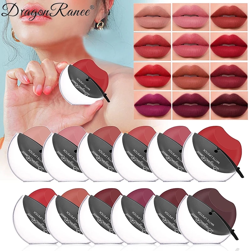 Lip-shaped Lipstick, Color Changing Lazy Lipstick, Waterproof Non-stick Cup, Moisturizing Lip Gloss, Makeup Temperature