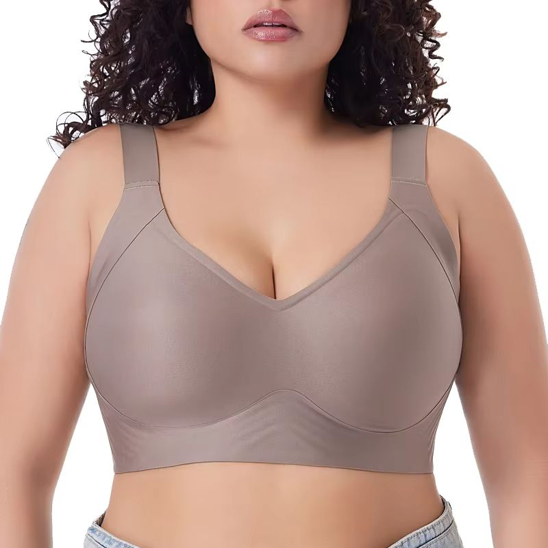 ComfortCurve Seamless Plus Size Push-Up Bralette