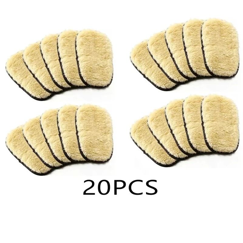 Plush Imitation Wool Car Wash Glove Thick Microfiber Cleaning Mitt